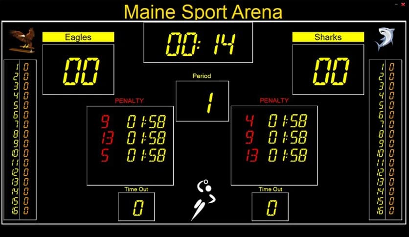 Eguasoft Handball Scoreboard 4.8.4.0