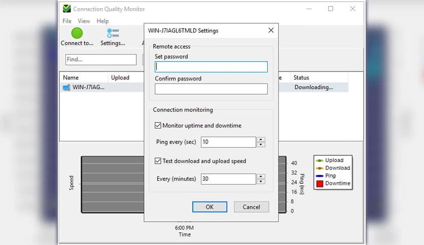 SoftPerfect Connection Quality Monitor 1.1.0