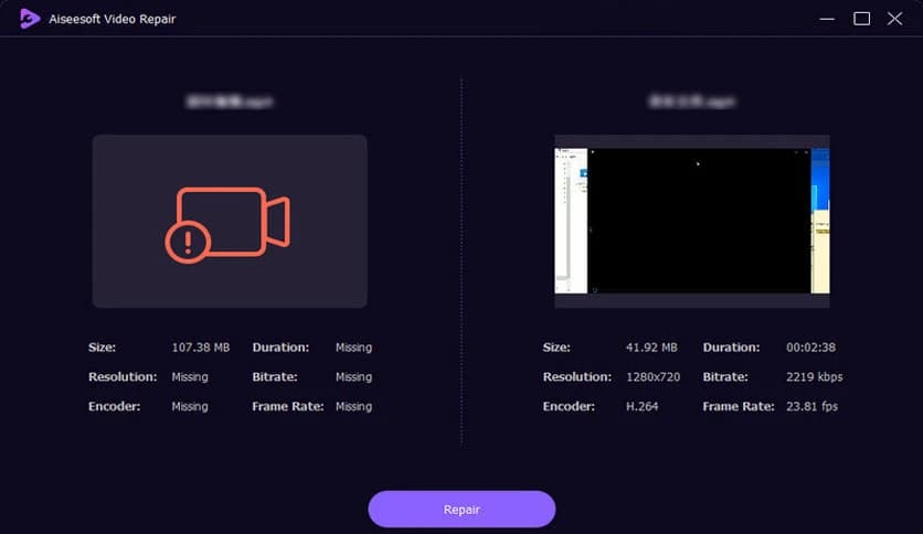 Aiseesoft Video Repair 1.0.56