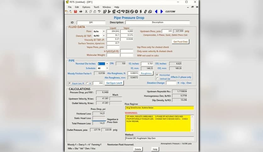 Process Engineering ToolS (PETS) 5.02