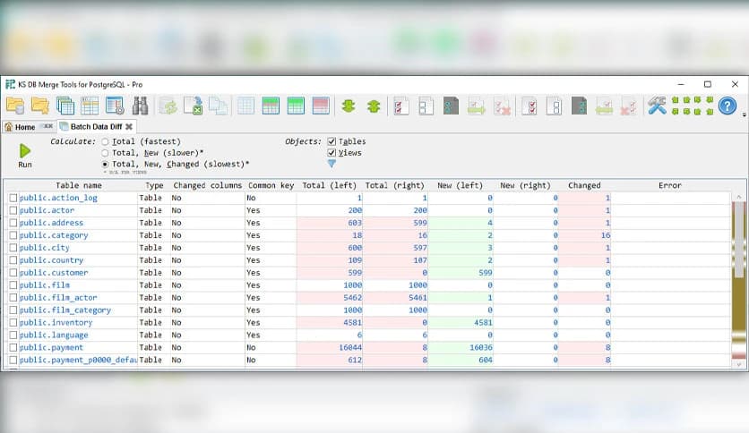 KS DB Merge Tools for PostgreSQL Pro 1.16.1