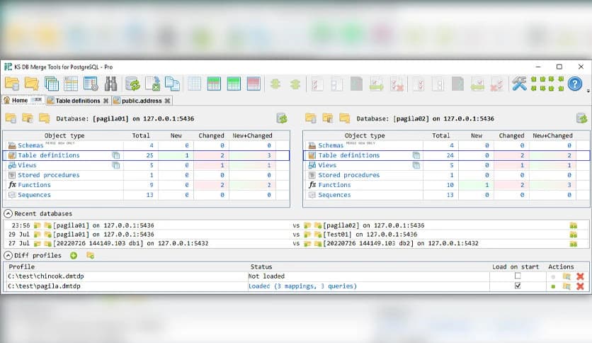 KS DB Merge Tools for PostgreSQL Pro 1.16.1