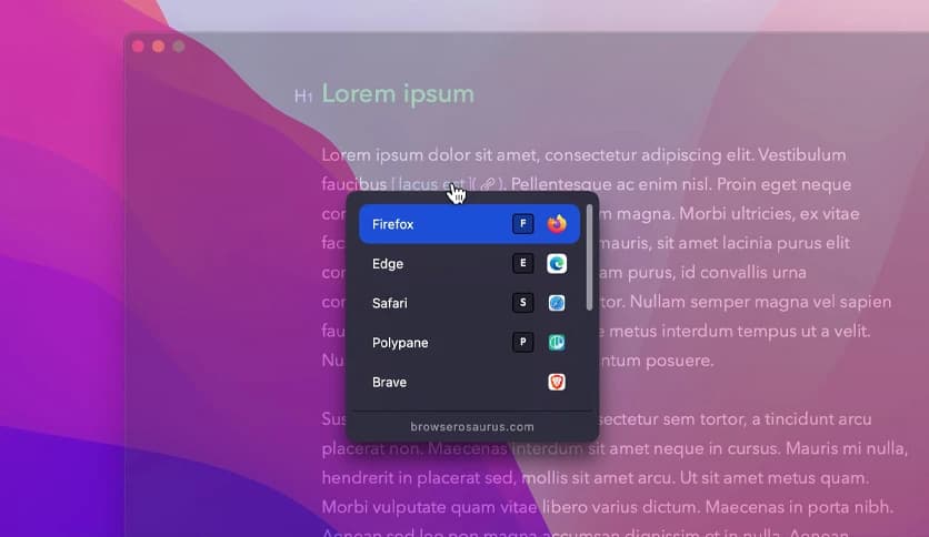 Browserosaurus 20.12.0