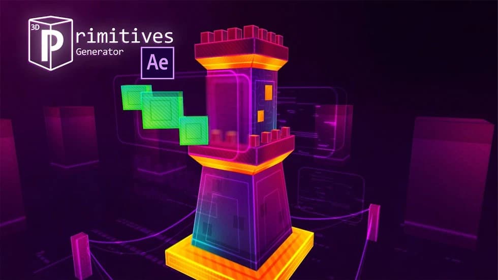 Aescripts 3D Primitives Generator 3.0 for After effects