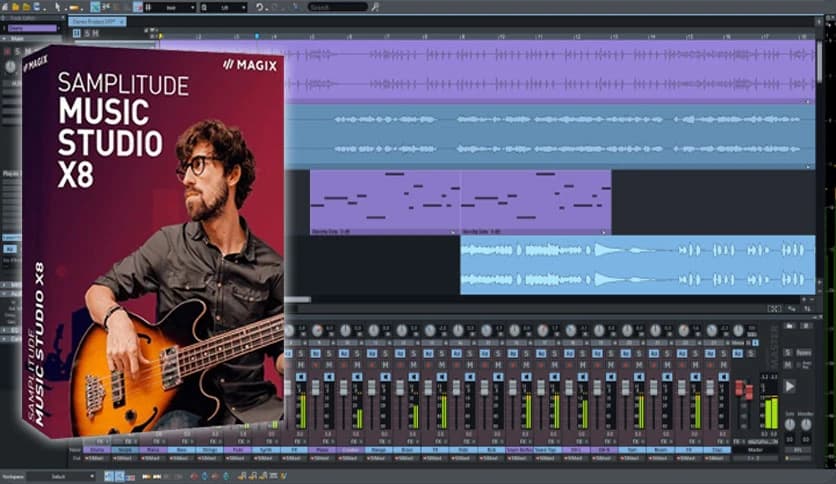 MAGIX Samplitude Music Studio X8 v19.2.2.24222