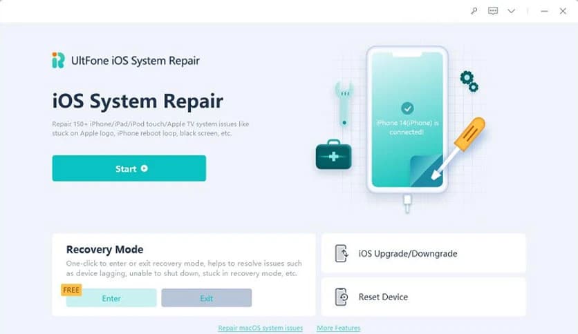 UltFone iOS System Repair 9.2.0.11