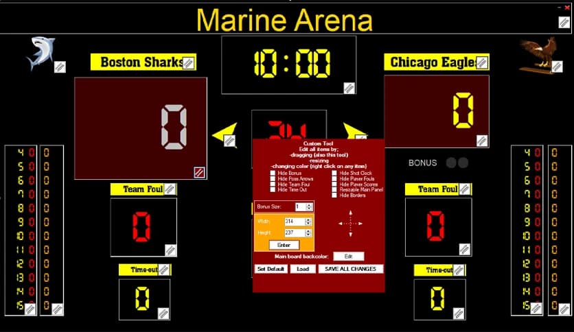 Eguasoft Basketball Scoreboard Pro 4.6.4