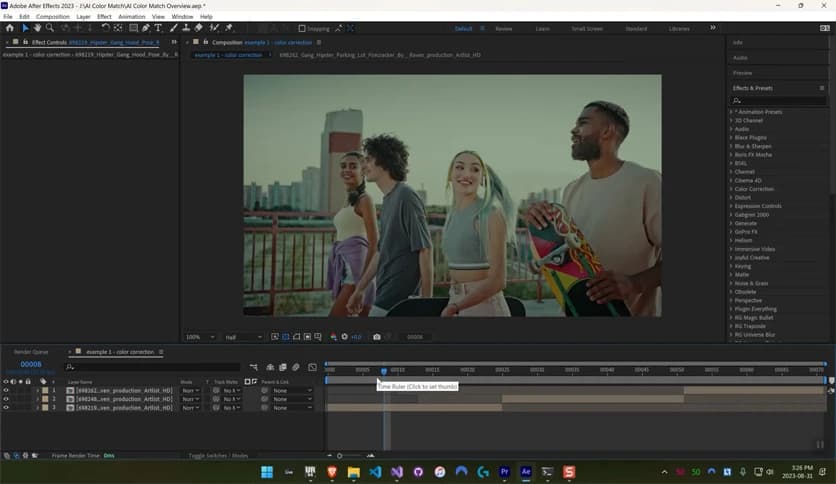 Aescripts AI Color Match 1.4.8 for After Effects
