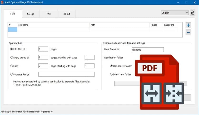 Adolix Split and Merge PDF Professional 3.0.6.3