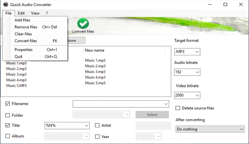 Alternate Quick Audio Converter