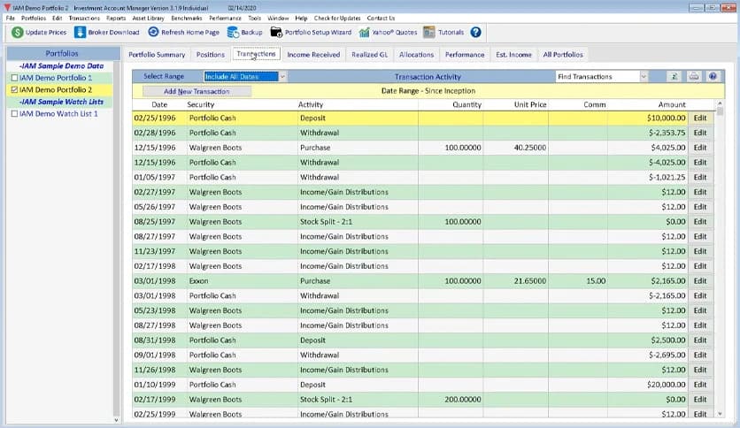 Investment Account Manager Pro 3.4.1