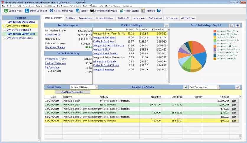 Investment Account Manager Pro 3.4.1