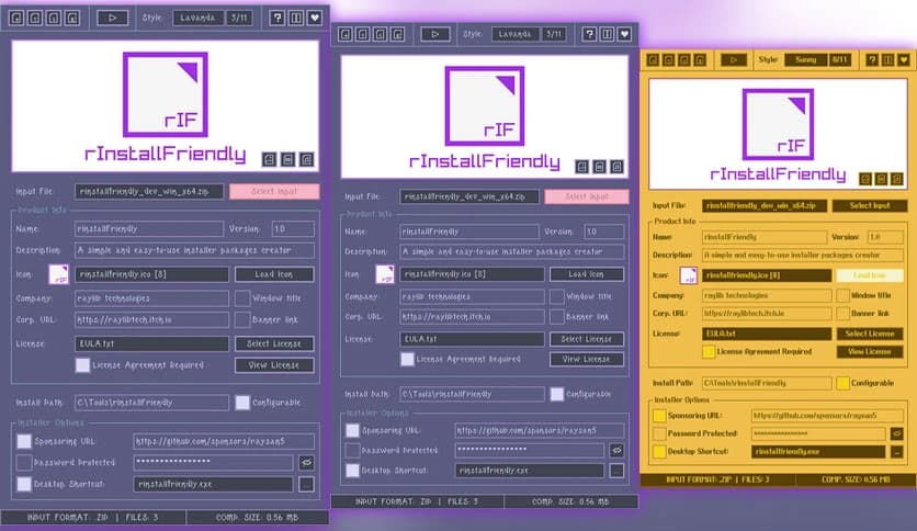 Raylib Technologies rInstallFriendly 2.0