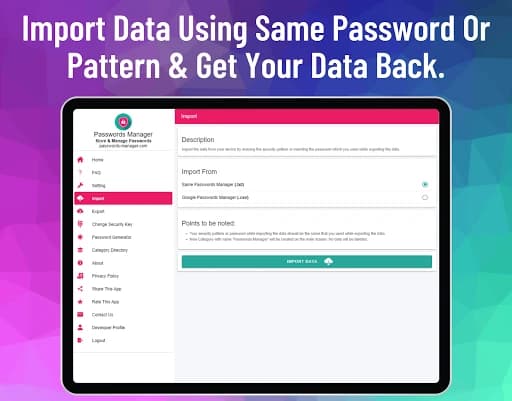 Passwords Manager Pro 4.7.2