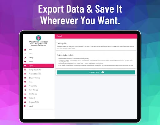 Passwords Manager Pro 4.7.2