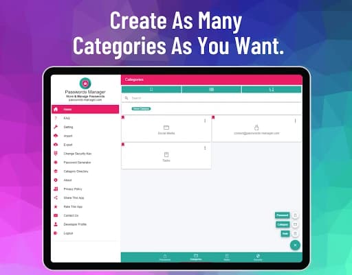 Passwords Manager Pro 4.7.2