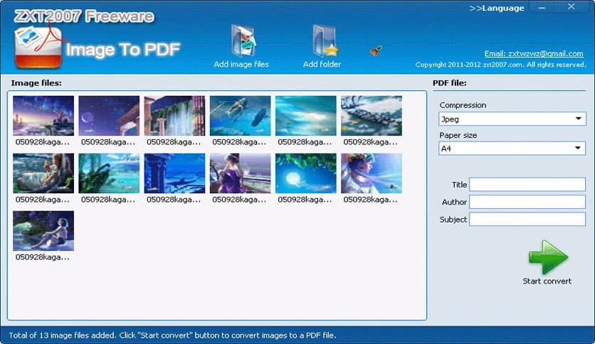 ZXT2007 Image To PDF 4.2.0
