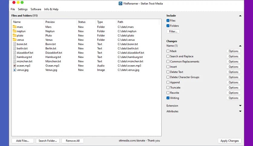 StefanTrost File Renamer 24.8.29
