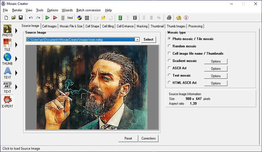 Mosaic Creator Professional 3.5 Build 450