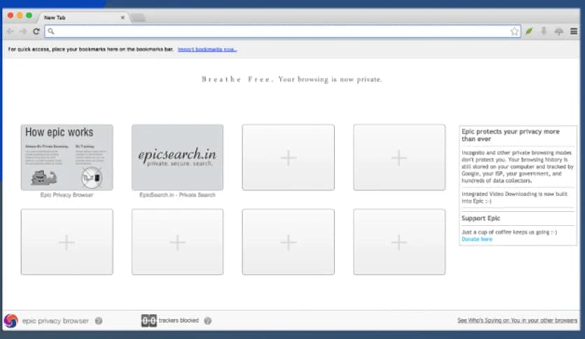 Epic Privacy Browser 138.0