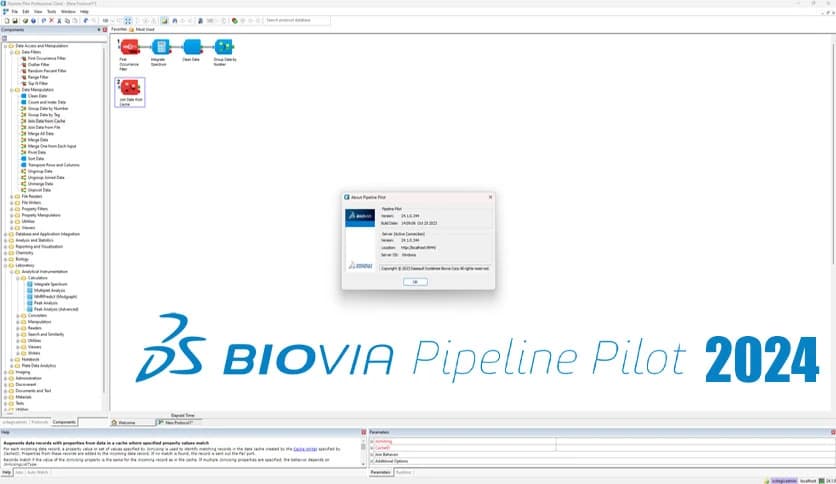 BIOVIA Pipeline Pilot 2026 v26.1.0.1865