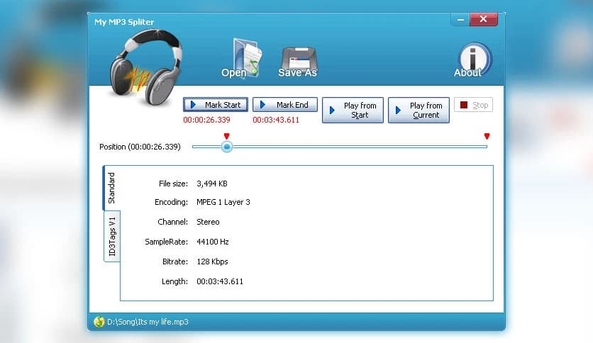 My Mp3 Splitter 3.3