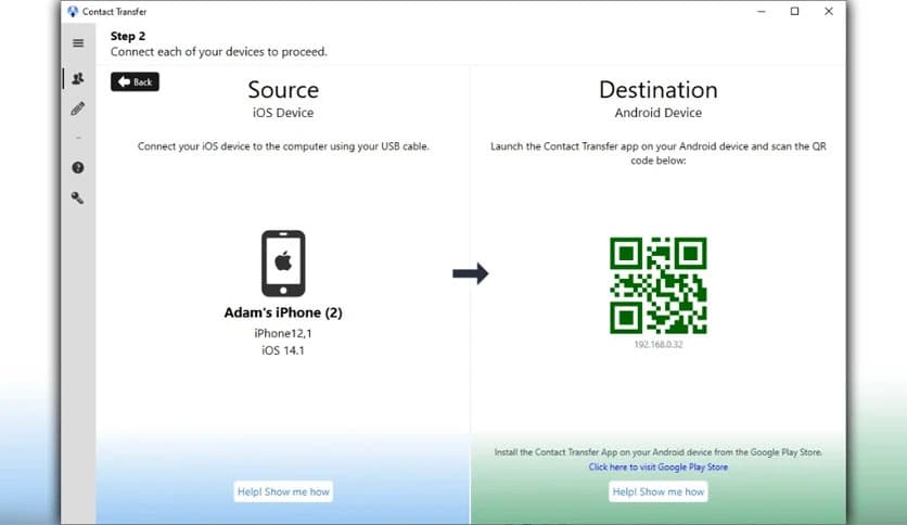 Contact Transfer 1.50