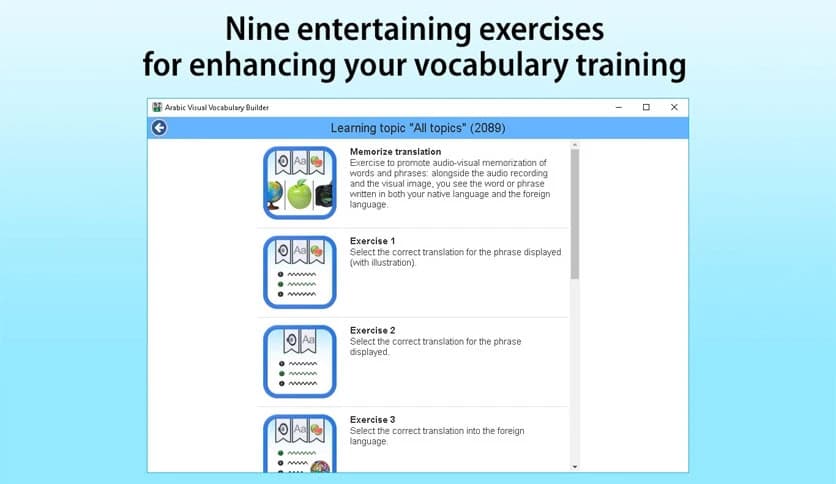 Arabic Visual Vocabulary Builder 1.3.1