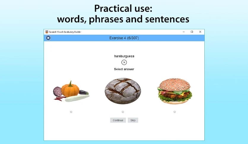 Spanish Visual Vocabulary Builder 1.3.1