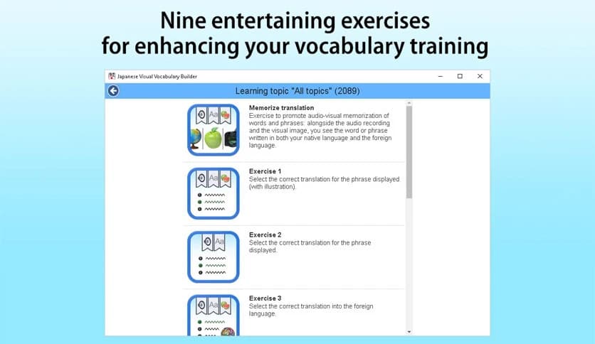 Japanese Visual Vocabulary Builder 1.3.1