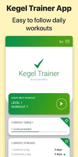 Kegel Trainer – Exercises 10.1.1