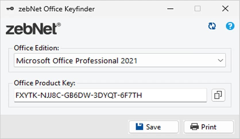 Zebnet Office Keyfinder 3.0