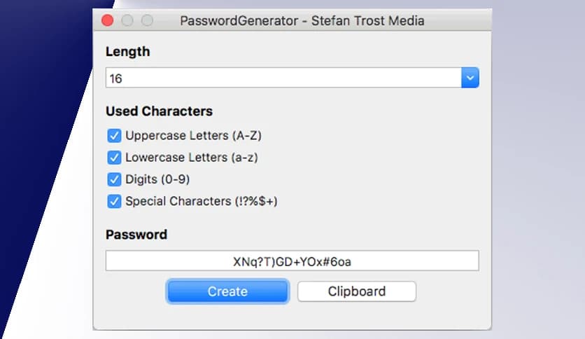 StefanTrost PasswordGenerator