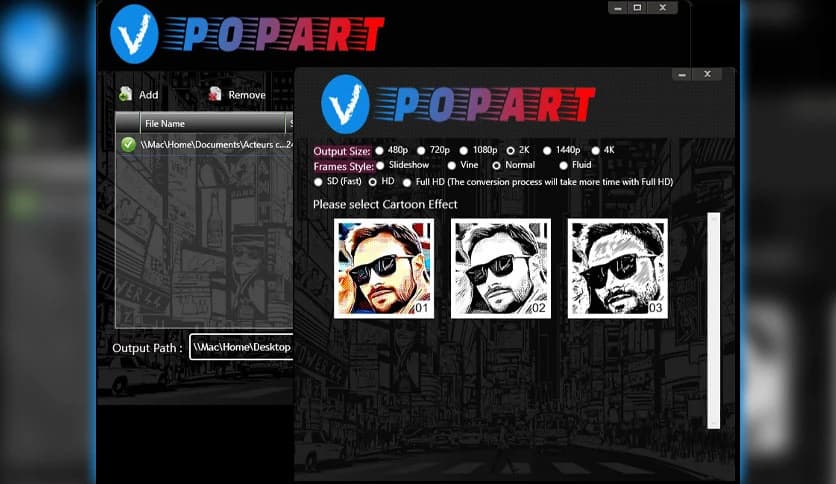 VPopArt 1.0.0