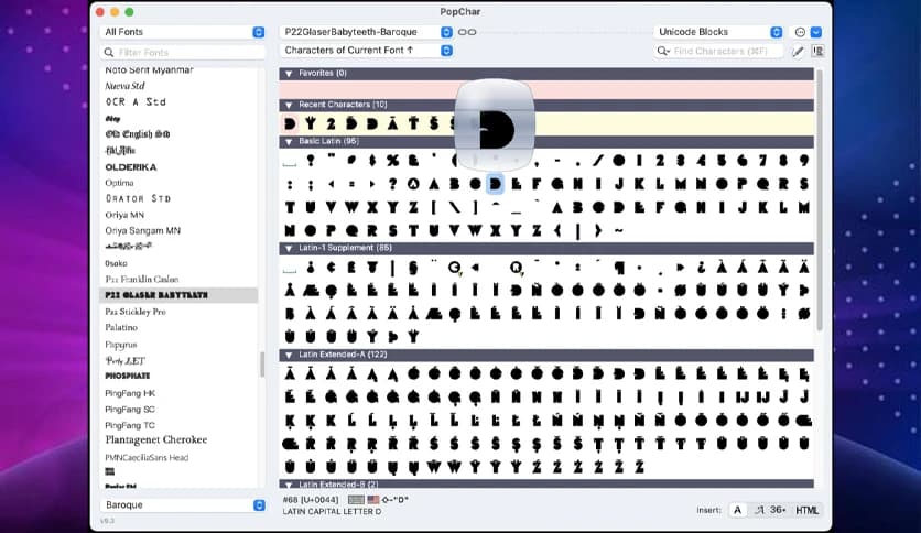 Ergonis PopChar 10.5