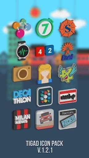 Tigad Pro Icon Pack 3.4.8
