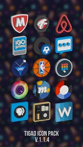 Tigad Pro Icon Pack 3.4.8