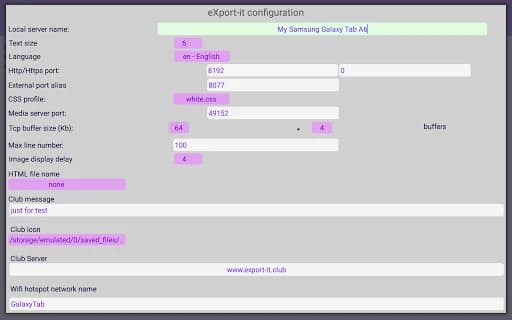 eXport-it UPnP Client/Server 2.2.3