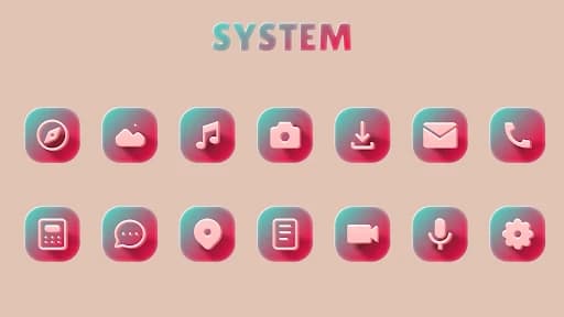 Mint Melon Icon Pack 4