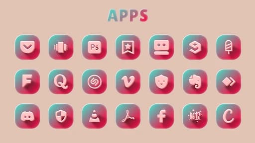 Mint Melon Icon Pack 4