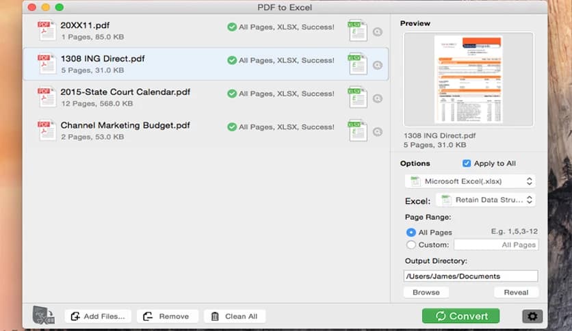 Flyingbee PDF to Excel 5.3.3