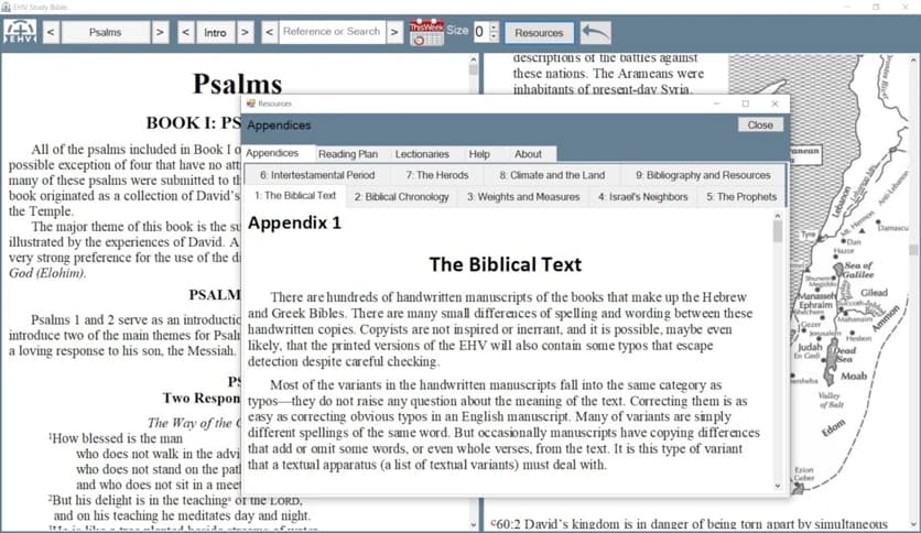 Evangelical Heritage Version Study Bible 1.7.4.0