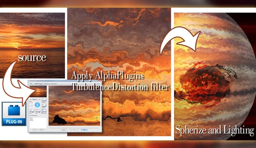 AlphaPlugins TurbulenceDistortion 1.1
