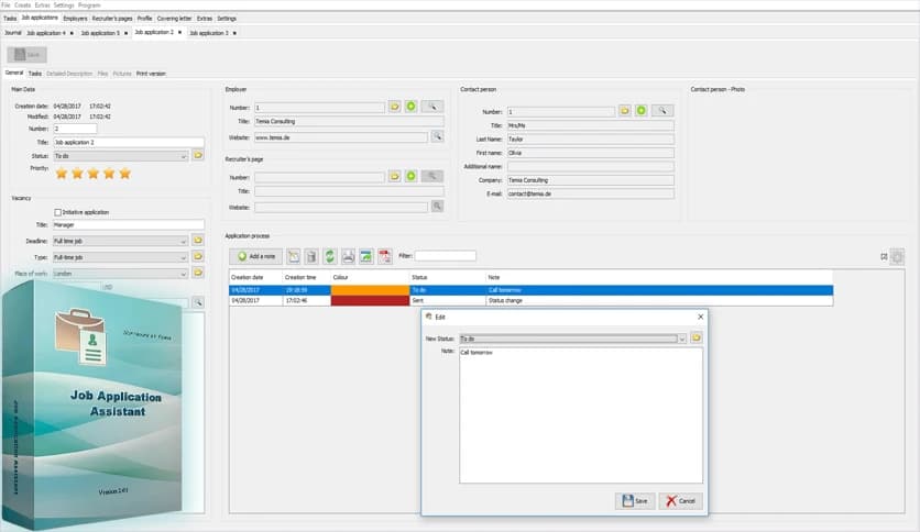 Job Application Assistant 2.01.06