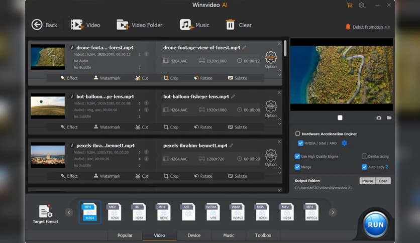 Digiarty Winxvideo AI 4.7