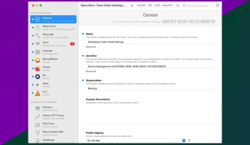 iMazing Profile Editor