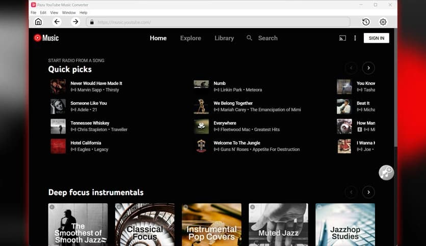 Pazu YouTube Music Converter 1.2.5