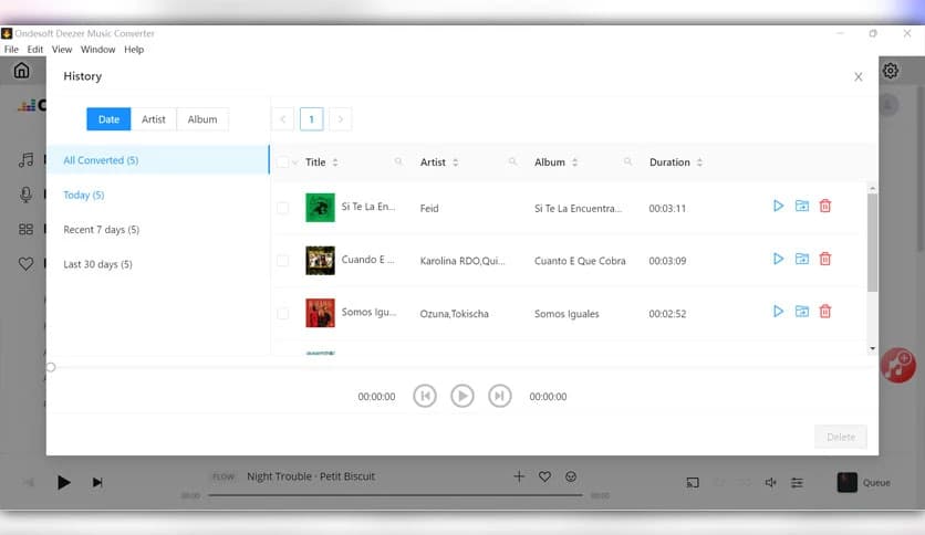 Ondesoft Deezer Music Converter 1.2.4