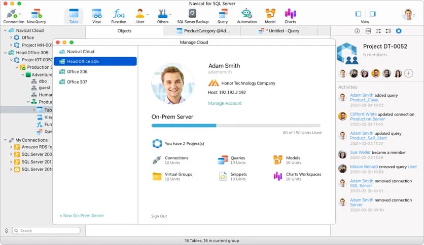 Navicat for SQL Server 17.1.9