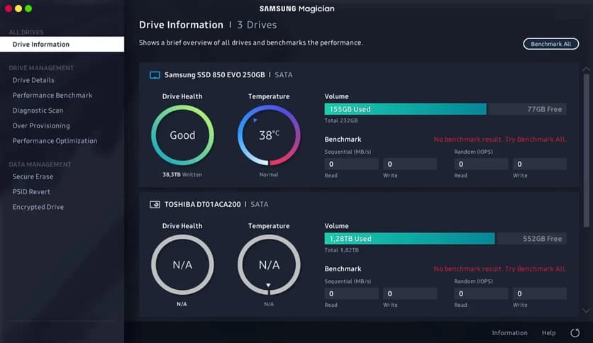 Samsung SSD Magician 9.0.0.910